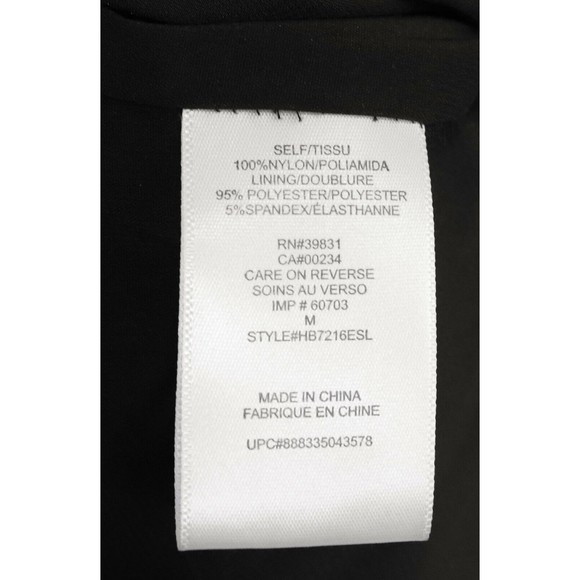 Sam Edelman Womens Bohemian Rhapsody Lace Dress Medium Fringe Flapper Black NEW - Picture 12 of 12